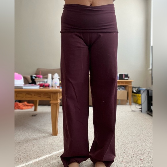 Lululemon Wide Leg, Roll Down Waist Pant - Picture 1 of 4